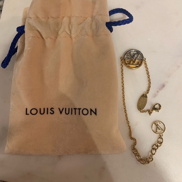 Louis Vuitton two-tone bracelet - Picture 2 of 3